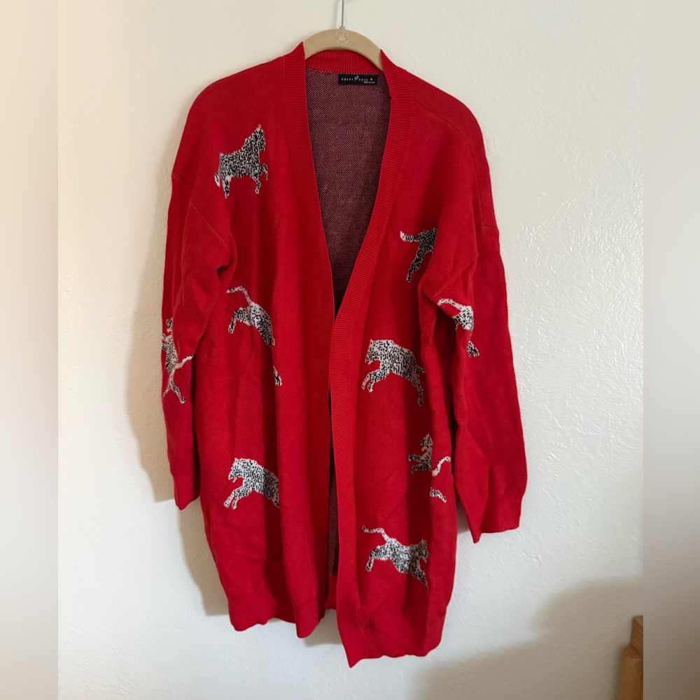 New Leopard cardigan